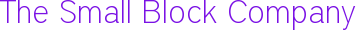 www.thesmallblockcompany.co.uk Logo